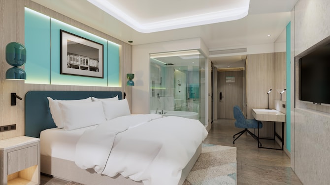 Radisson Hotel Clover Phuket Kata - Premium Room with Pool Access CGI Recreation