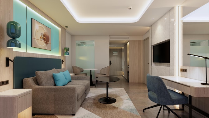 Radisson Hotel Clover Phuket Kata - One bedroom Suite with Pool Access CGI Recreation