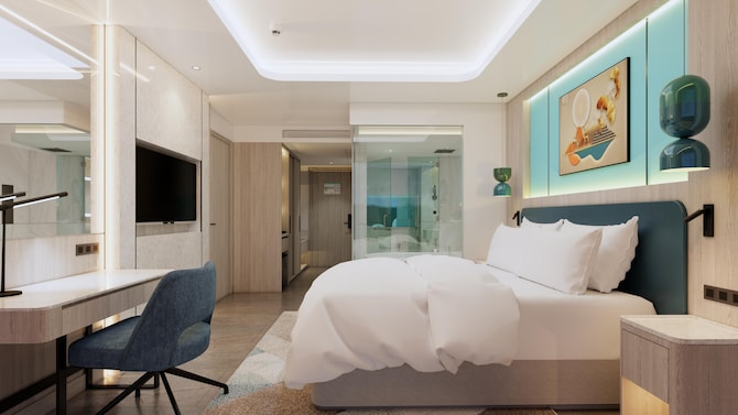 Radisson Hotel Clover Phuket Kata - One bedroom Suite with Pool Access CGI Recreation
