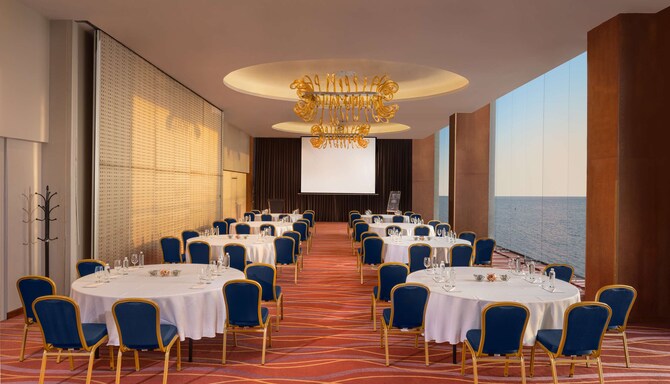 Radisson Hotel Colombo - Horizon banquet hall - cabaret set-up