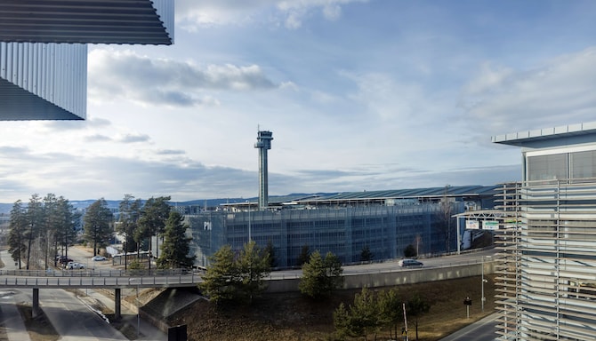 Radisson Hotel & Conference Centre Oslo Airport - Blick vom Gästezimmer