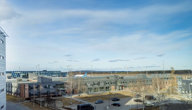 Radisson Hotel & Conference Centre Oslo Airport - Blick von der Suite