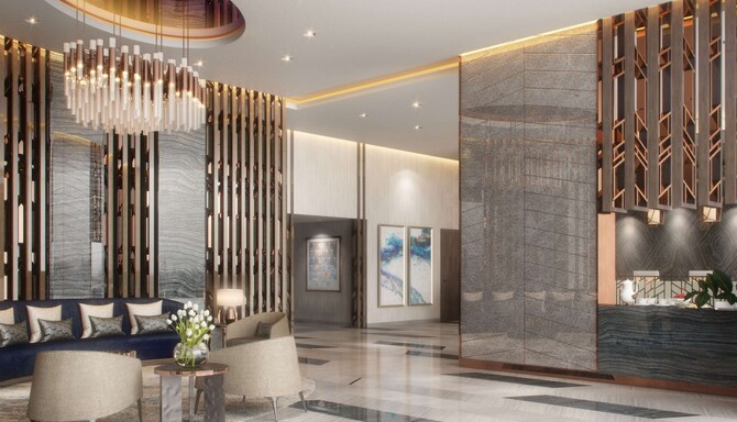 Radisson Hotel, Dubai Damac Hills - Lobby