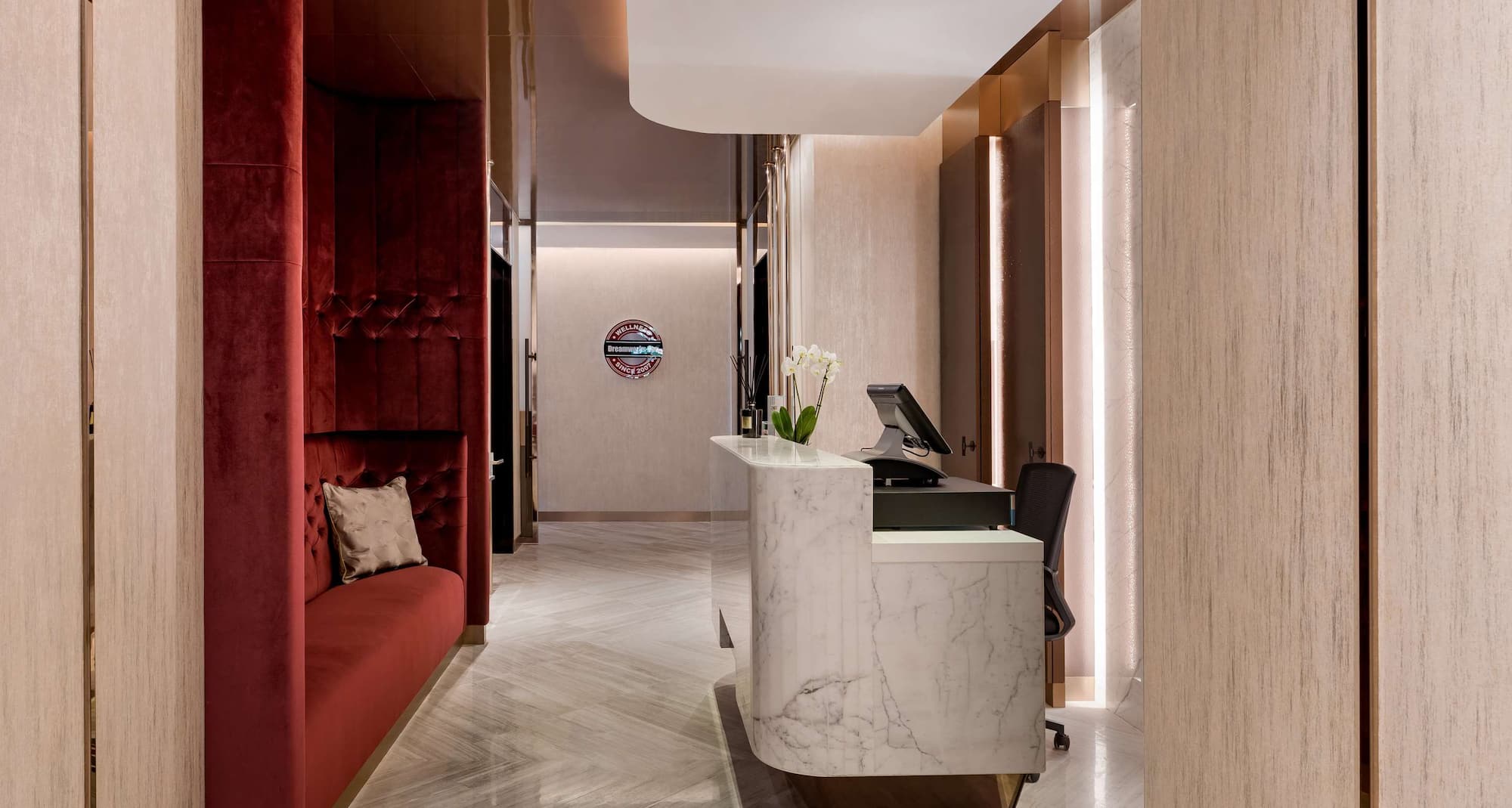 Radisson Hotel Dubai Damac Hills - Dreamworks Spa - reception