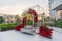 Radisson Hotel Dubai Damac Hills - Wedding set up - Hills Pools Deck