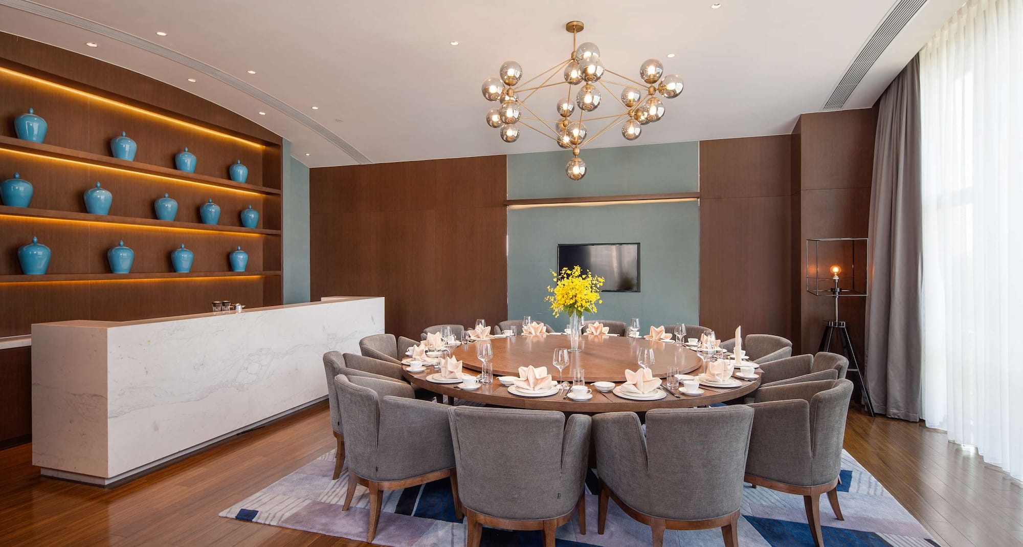 上海国展宝龙丽筠酒店 - 申阁中餐厅贵宾室 8