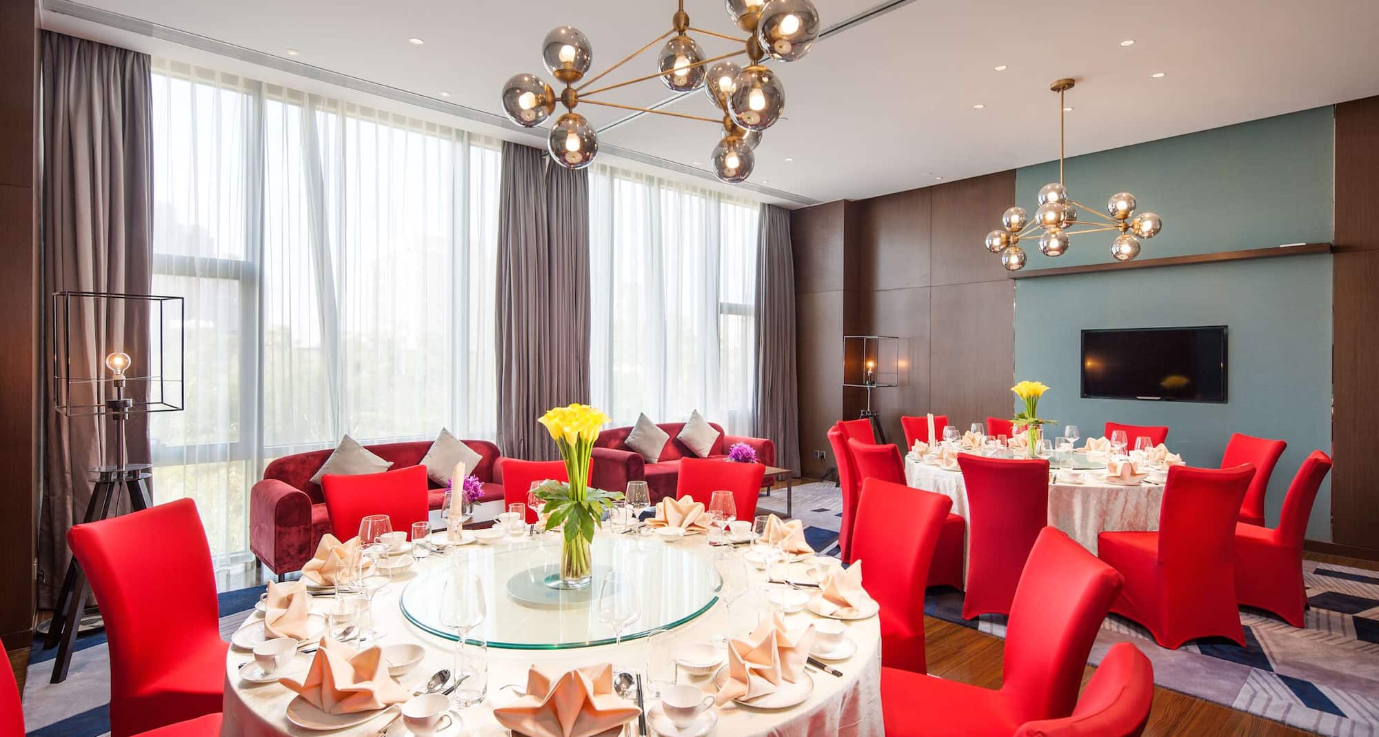 上海国展宝龙丽筠酒店 - 申阁中餐厅贵宾室 3-4