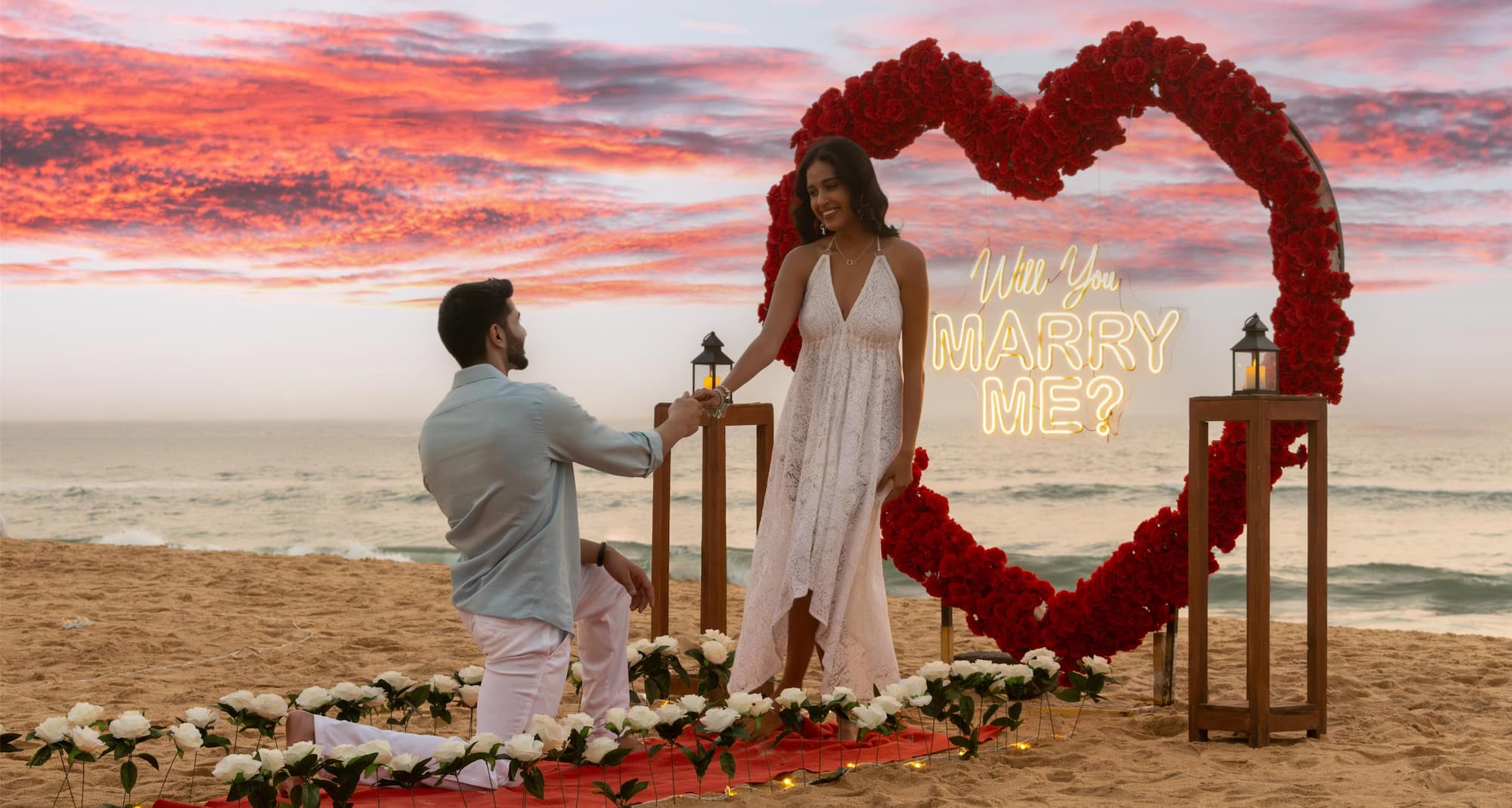 Radisson Hotel Goa Candolim - Beach Proposal Sunset