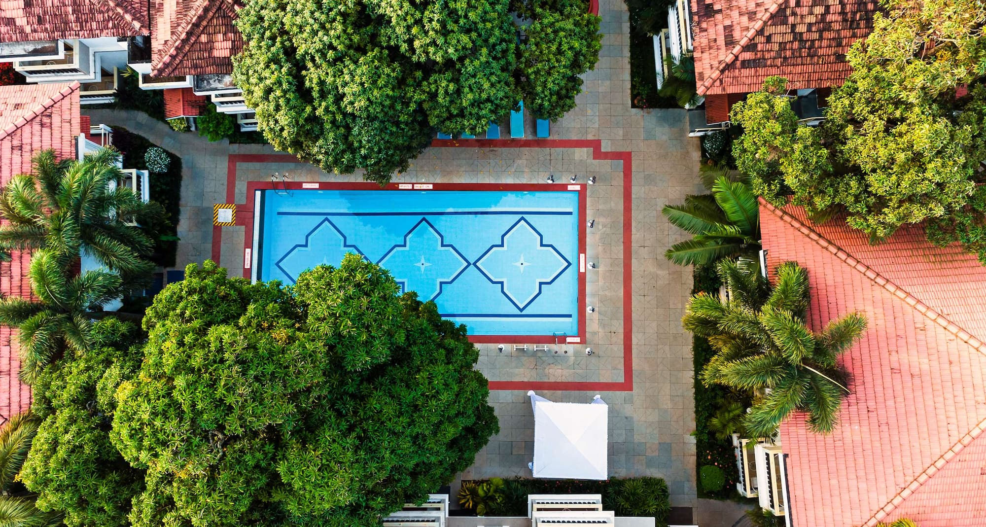 Radisson Hotel Goa Candolim - Aerial Pool View