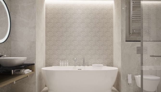 Radisson Hotel Gorizont Rostov-on-Don - Junior Suite bathroom