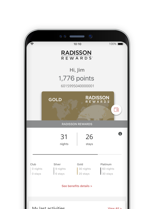 Radisson Hotel Group – Radisson Rewards