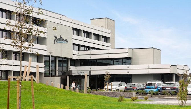 Radisson Hotel Haugesund - Vy över fasaden