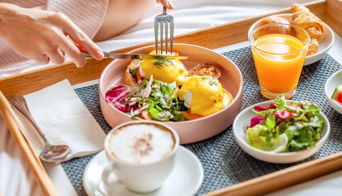 Radisson Hotel Hyderabad Hitec City - In room breakfast