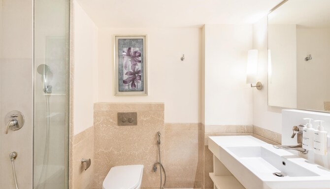 Radisson Hotel Hyderabad Hitec City - Business Class Bathroom