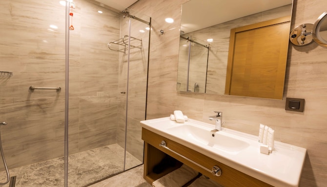 Radisson Hotel Istanbul Harbiye - Premium Room bathroom