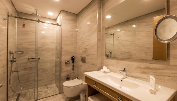 Radisson Hotel Istanbul Harbiye - Premium Room bathroom