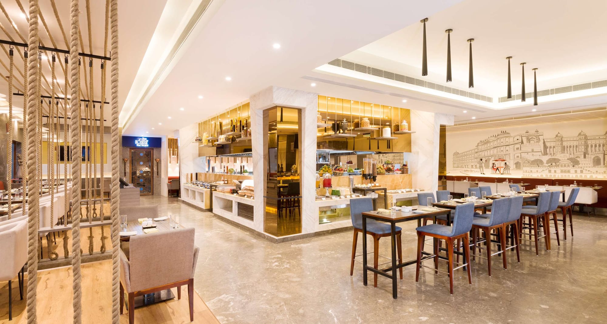 Radisson Hotel Jaipur City Center - Breakfast Area