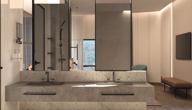 Radisson Hotel Jeddah Tahlia - Royal Suite bathroom