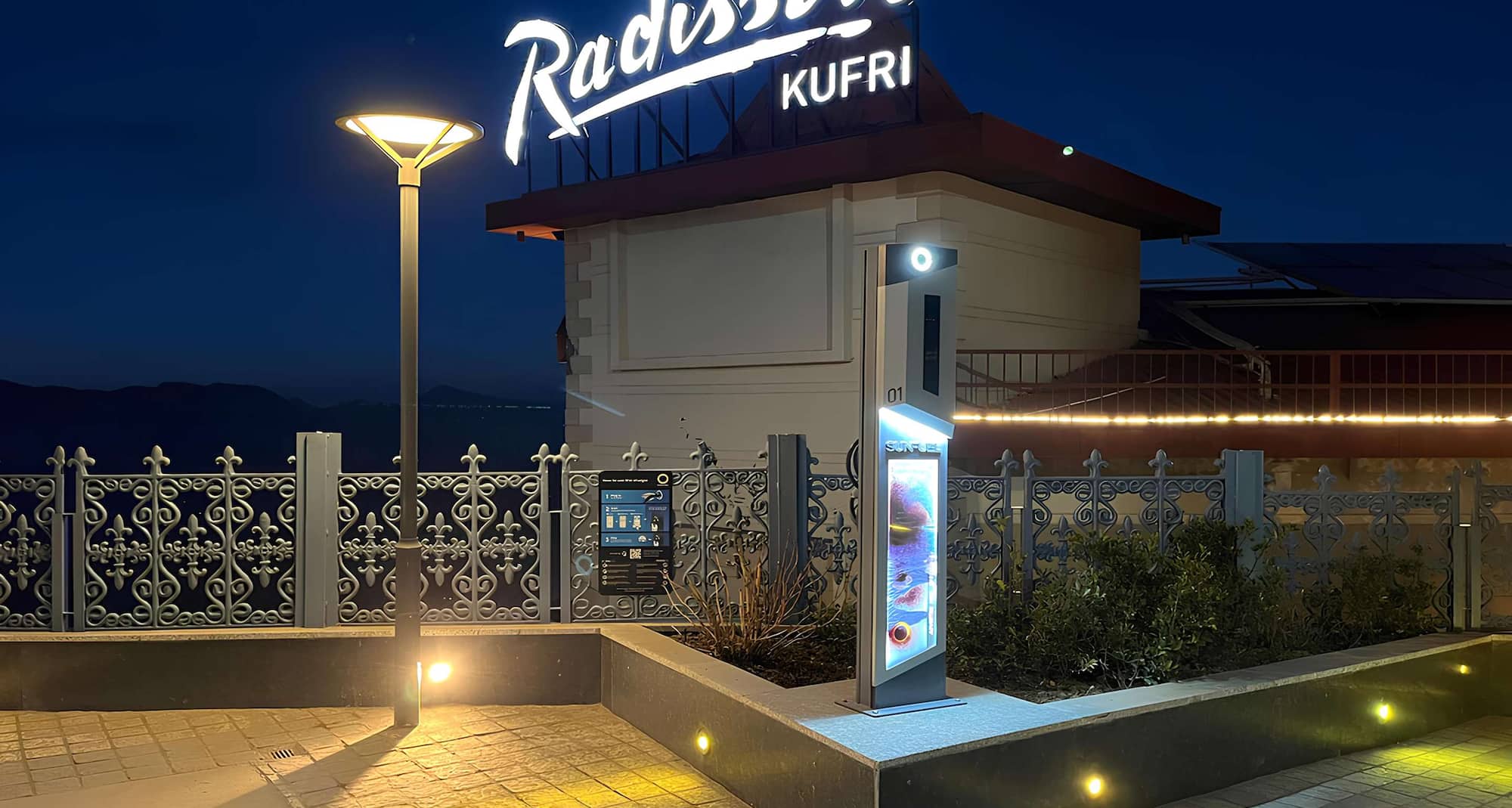 Radisson Hotel Kufri - EV charger
