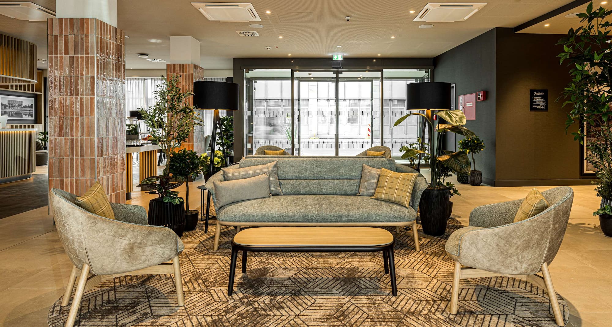 Radisson Hotel Leipzig - Lobby