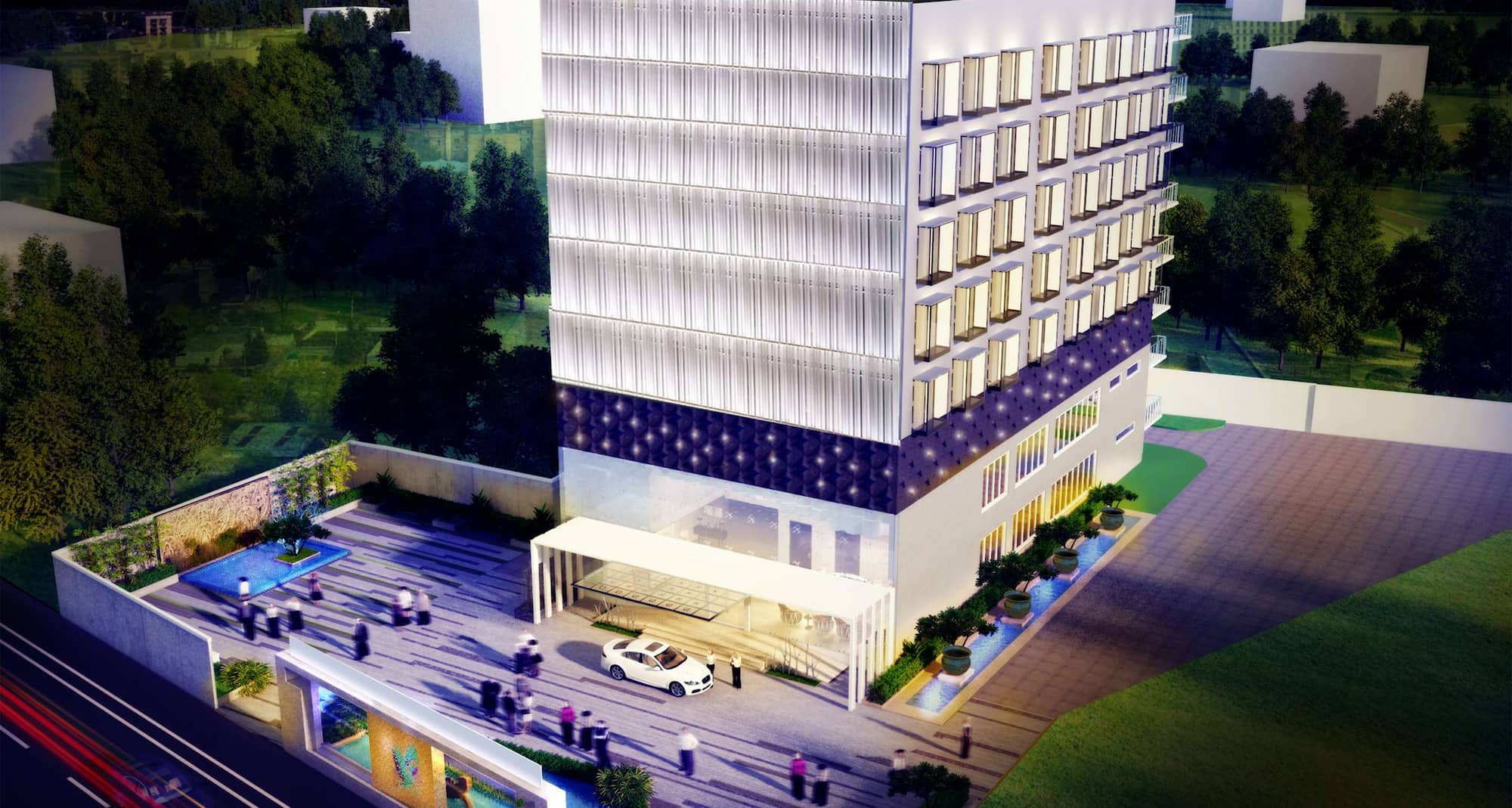 Radisson Lucknow City Center - Hotel Exterior