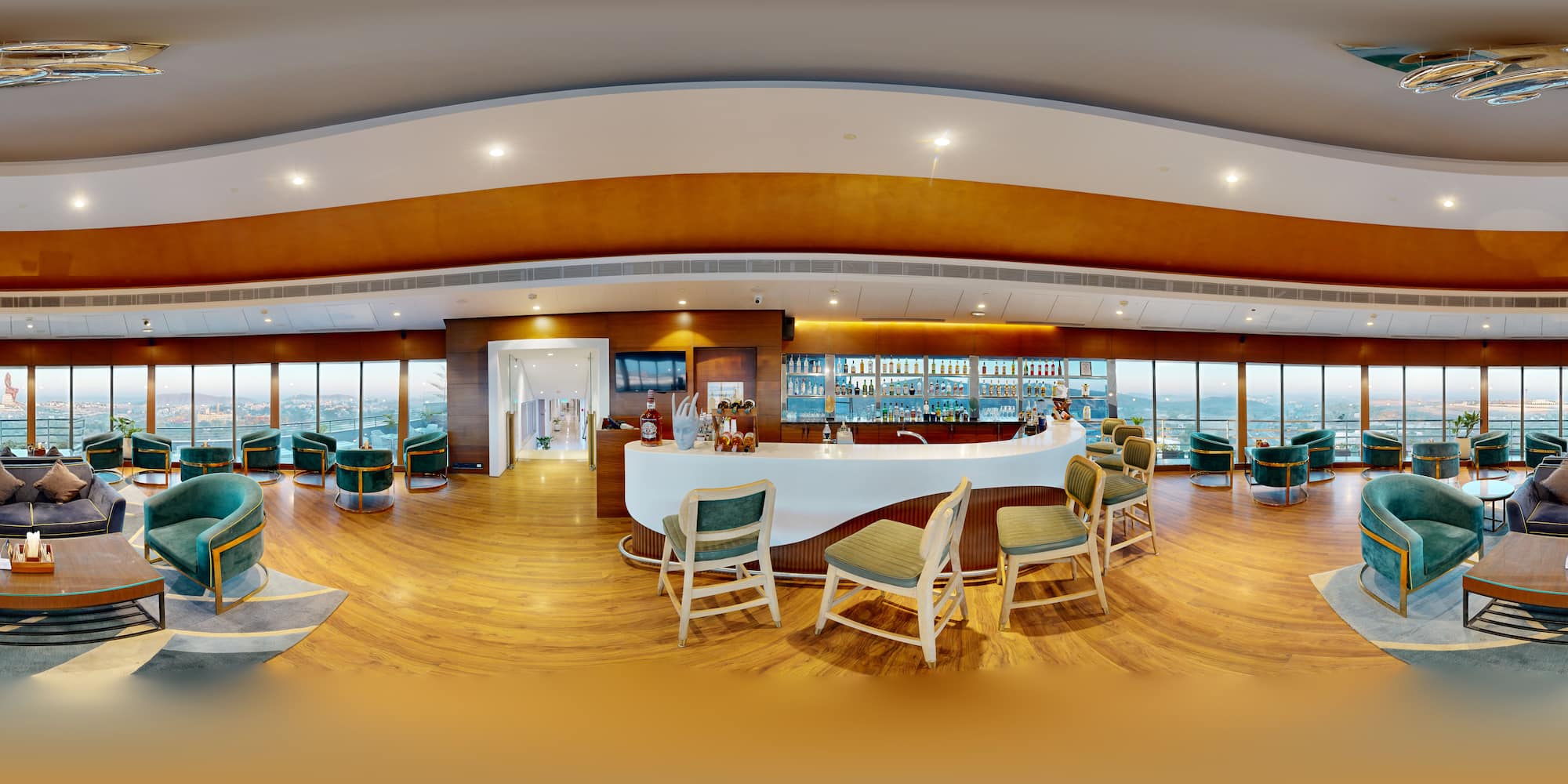 Radisson Hotel Nathdwara - Brahmand the rooftop Bar and Lounge