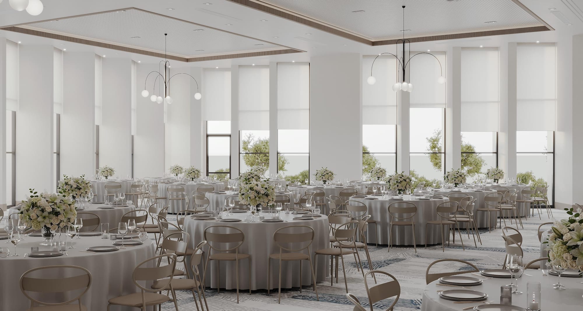 Radisson Hotel Osmaniye - Leçelik A+B Ballroom (CGI Recreation)