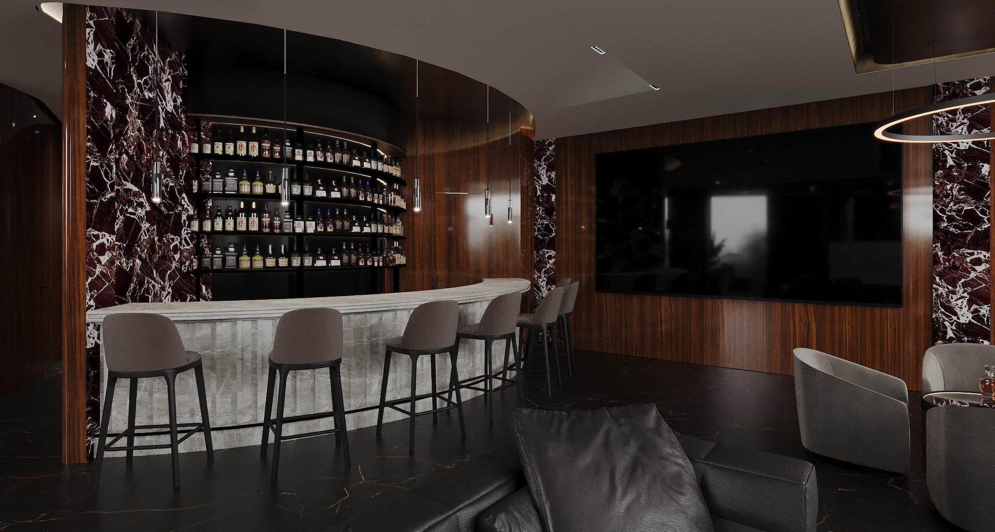 Radisson Hotel Osmaniye - Chairman s lounge club (CGI Recreation)