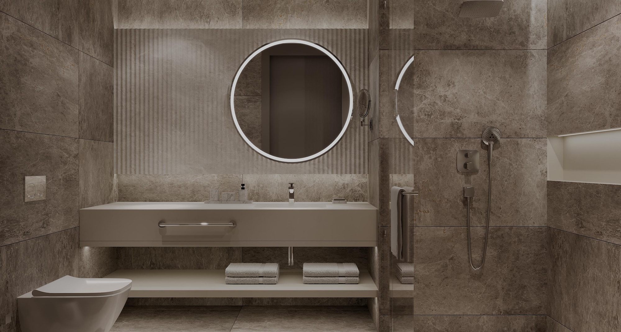 Radisson Hotel Osmaniye - Guest Room Bath (CGI Recreation)