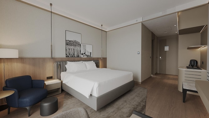 Radisson Hotel Osmaniye - Standard Room with Balcony (CGI Recreation)