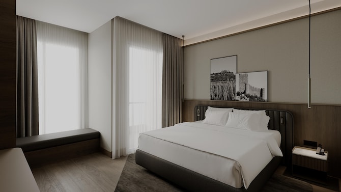 Radisson Hotel Osmaniye - Superior Room with Lounge (CGI Recreation)