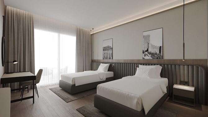Radisson Hotel Osmaniye - Standard Twin bed room (CGI Recreation)