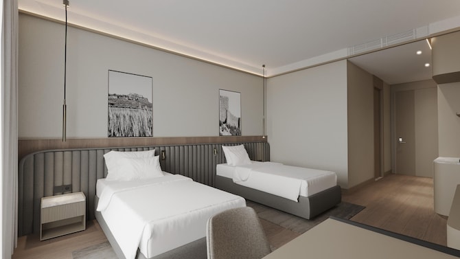Radisson Hotel Osmaniye - Superior Twin bed room (CGI Recreation)