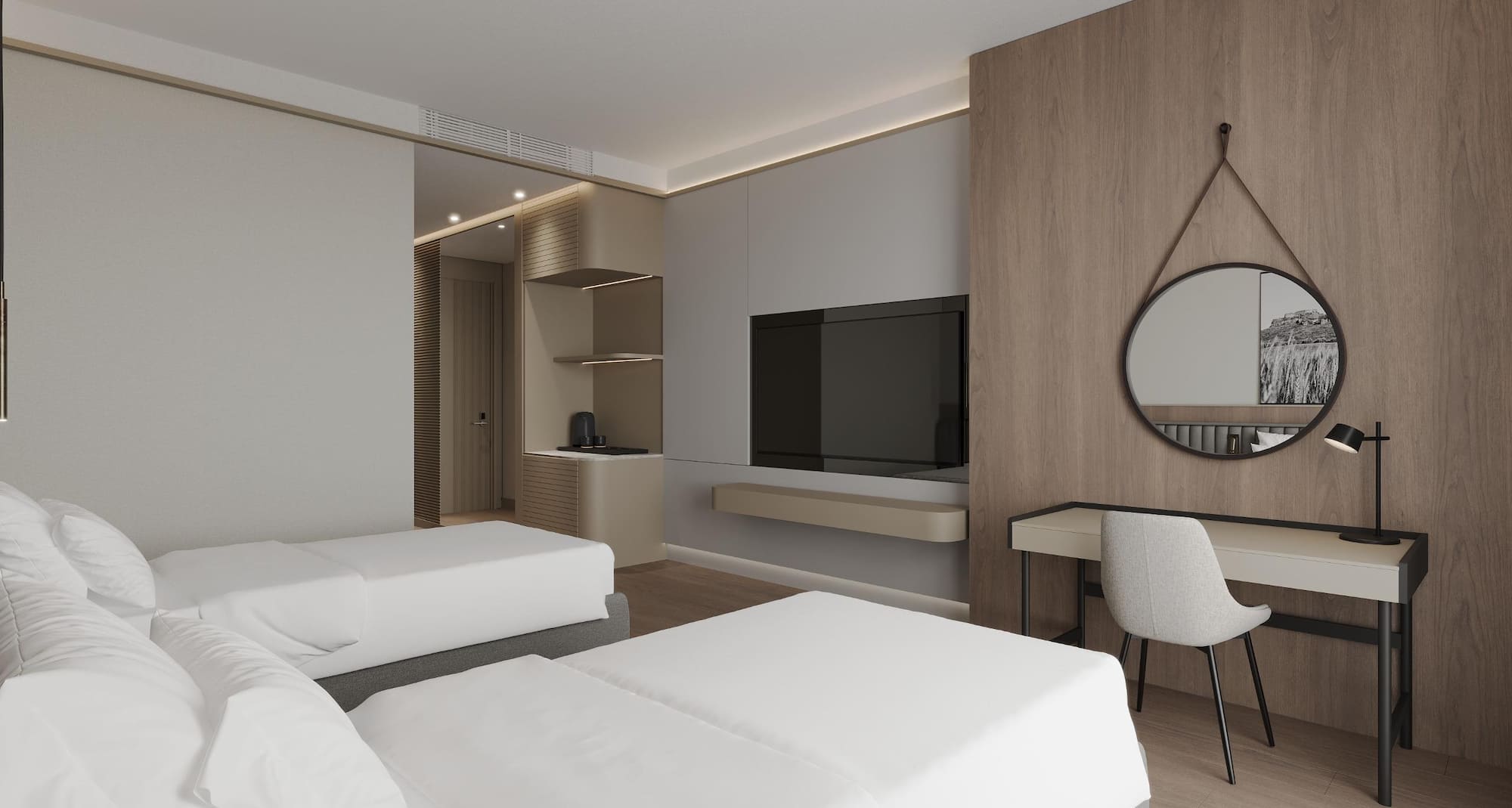 Radisson Hotel Osmaniye - Standard and Superior Twin bed room (CGI Recreation)