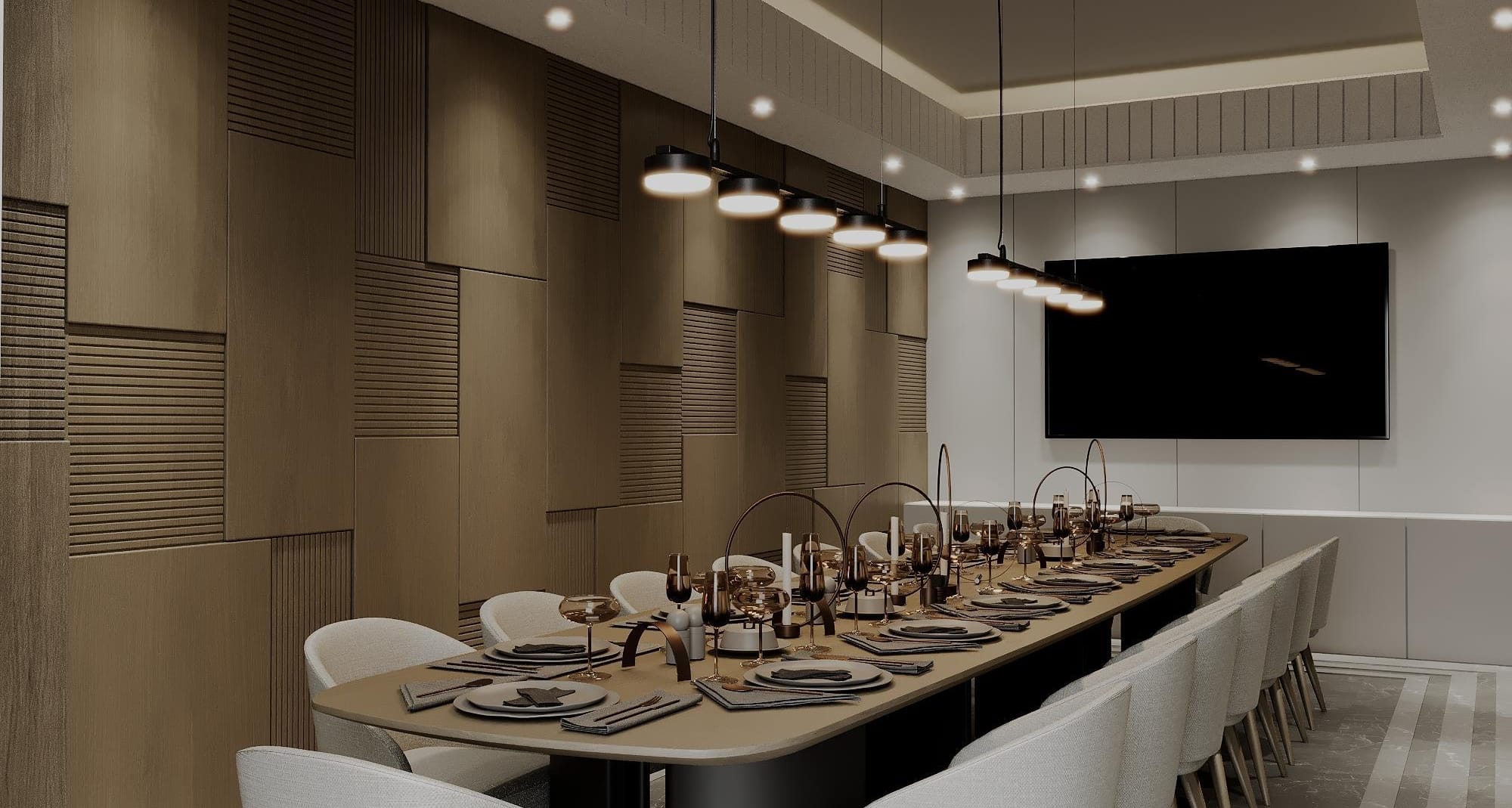 Radisson Hotel Osmaniye - Savranda Private Dining Room (CGI Recreation)