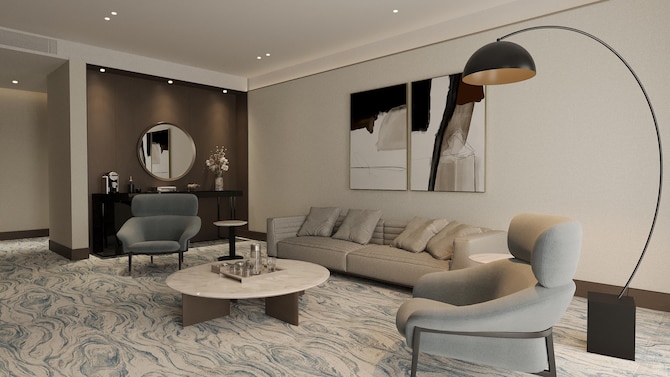 Radisson Hotel Osmaniye - Presidential Suite (CGI Recreation)