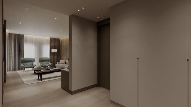 Radisson Hotel Osmaniye - One Bedroom Suite with Terrace (CGI Recreation)