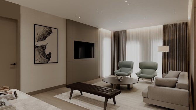 Radisson Hotel Osmaniye - One Bedroom Suite with Terrace (CGI Recreation)