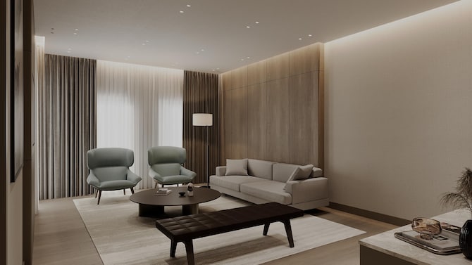 Radisson Hotel Osmaniye - One Bedroom Suite with Balcony (CGI Recreation)