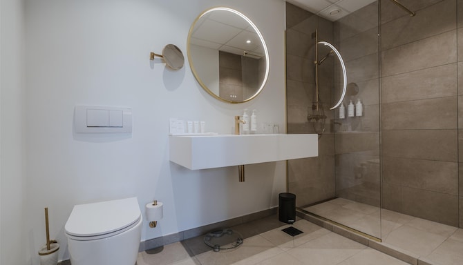 Radisson Hotel, Papirfabrikken Silkeborg - Towersuite bathroom