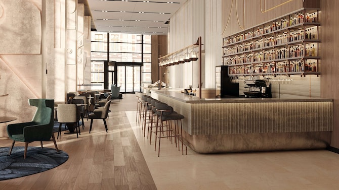 Radisson Hotel Perm - Lobby bar