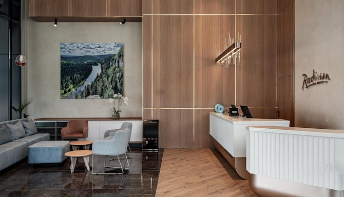 Radisson Hotel Perm - Resepsjon