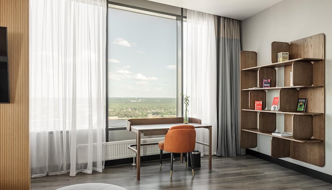 Radisson Hotel Perm - Presidential Suite - Living room