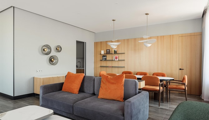 Radisson Hotel Perm - Presidential Suite - Living room