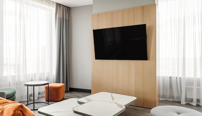 Radisson Hotel Perm - Presidential Suite - Living room