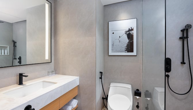 Radisson Hotel Prayagraj - Deluxe Bathroom