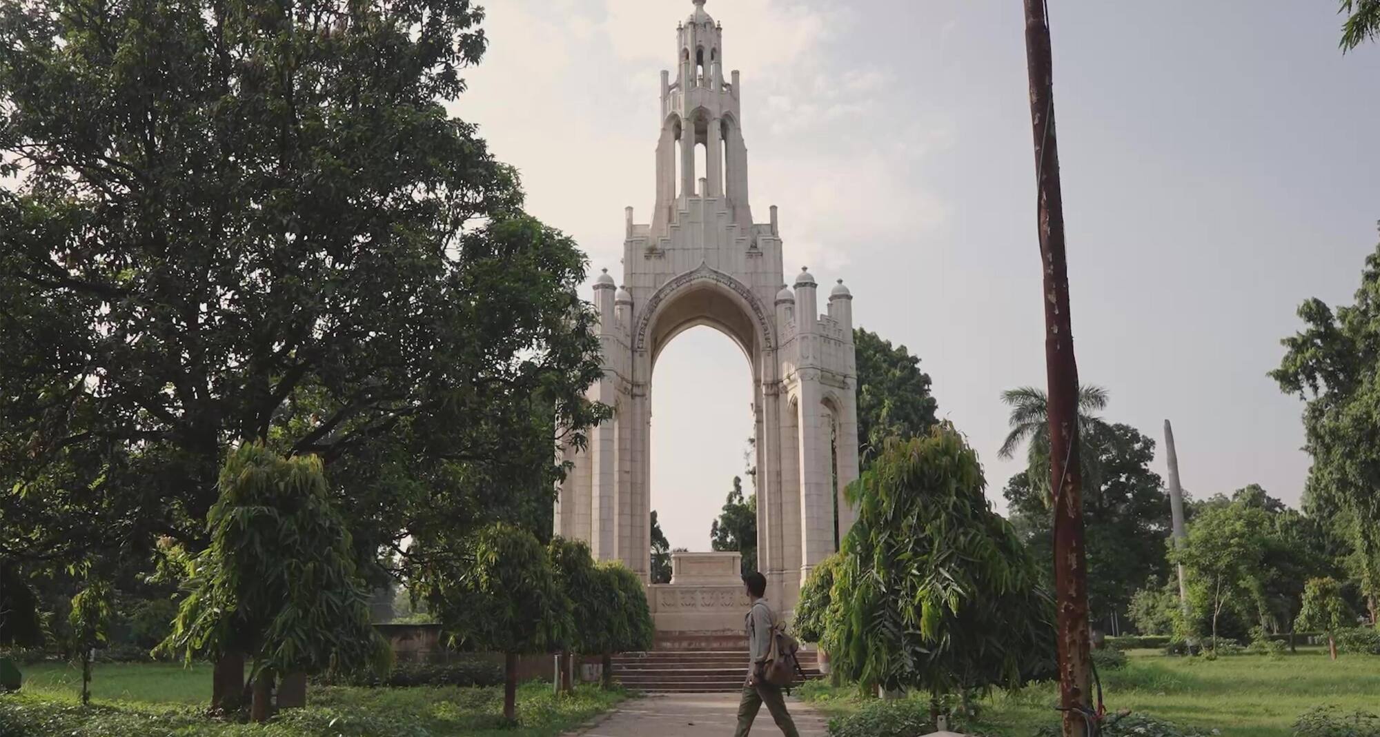 A timeless landmark rising through Prayagraj’s greenery