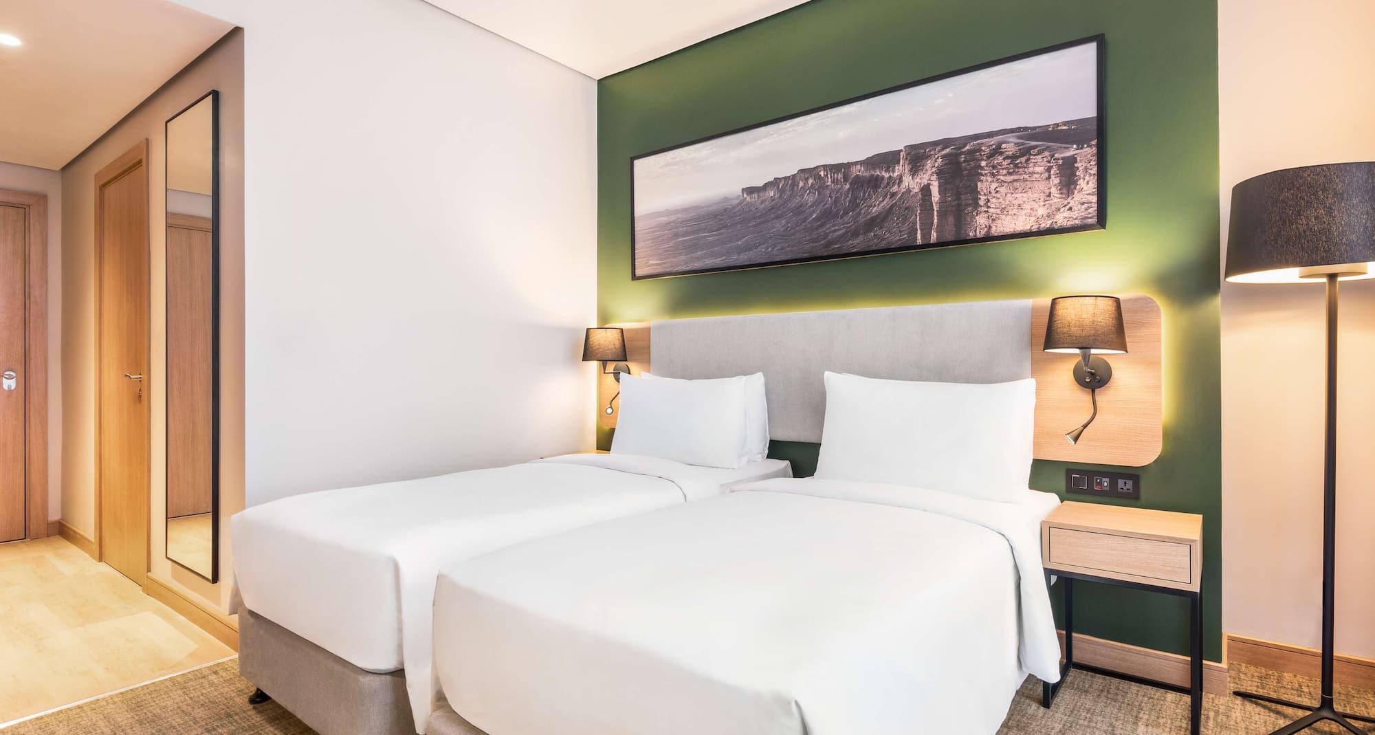 Radisson Hotel & Residence Riyadh Olaya - Standard Room with twin beds