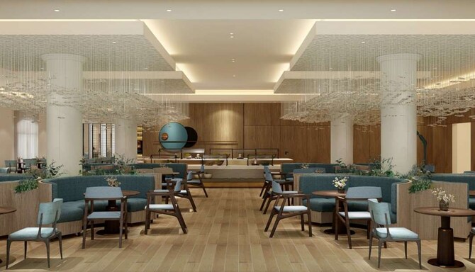 Radisson Riyadh Airport - Breakfast area