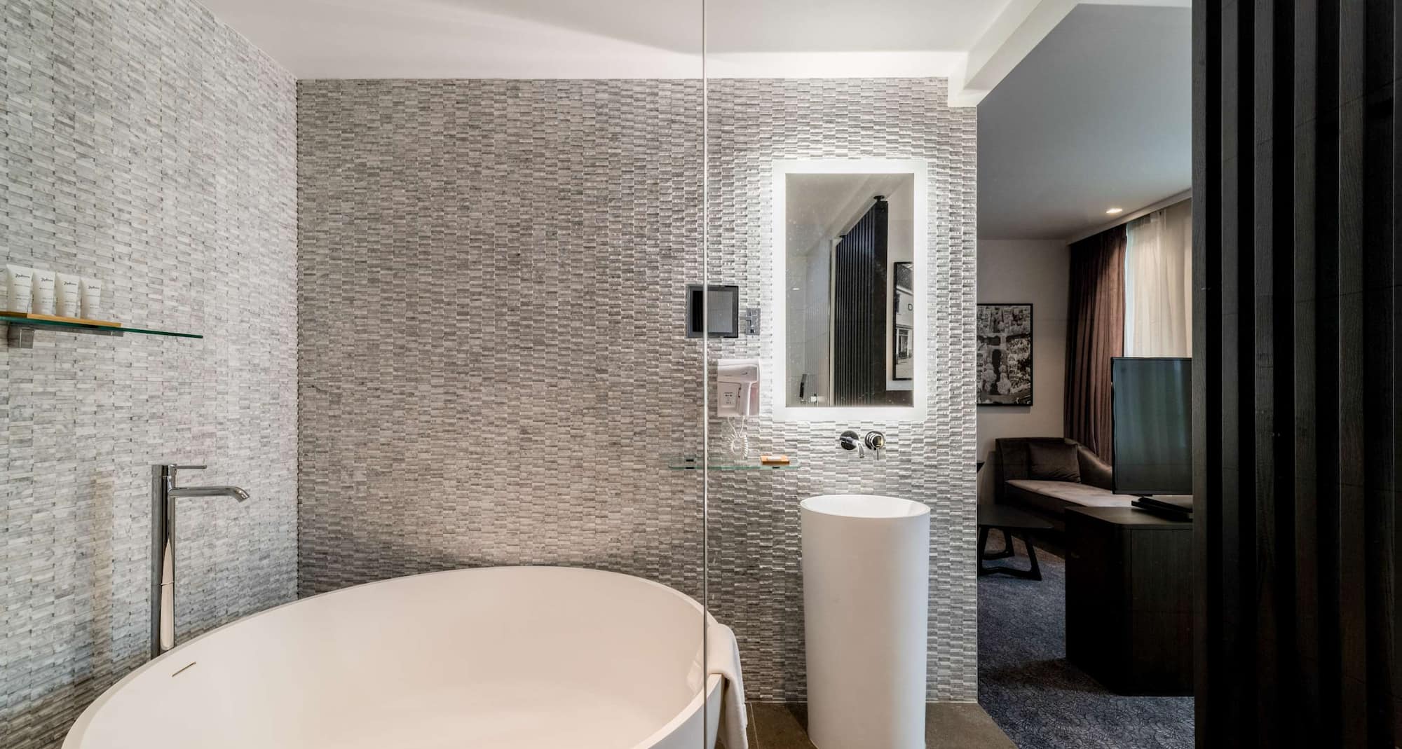 Radisson Hotel & Suites Amsterdam South - Suite Premium Studio - salle de bains